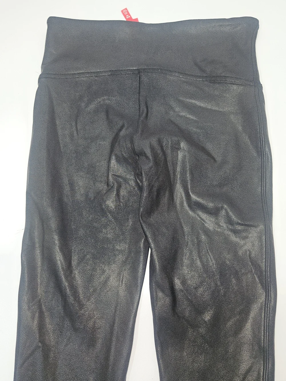 SPANX Black Leggings with Red Branded Tag - Picture 5 of 5